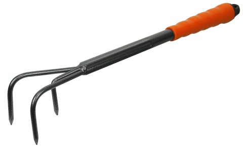 Unelte pentru gradinarit - Mini-Cultivator cu 3 Dinti GC - Latime 50 mm