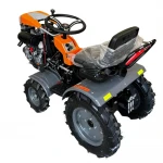 Minitractor Ride-On 4x4 R1200 Evotools PLUS Motor Diesel Koop Pornire Electrica, far LED si sistem de franare hidraulic [14]