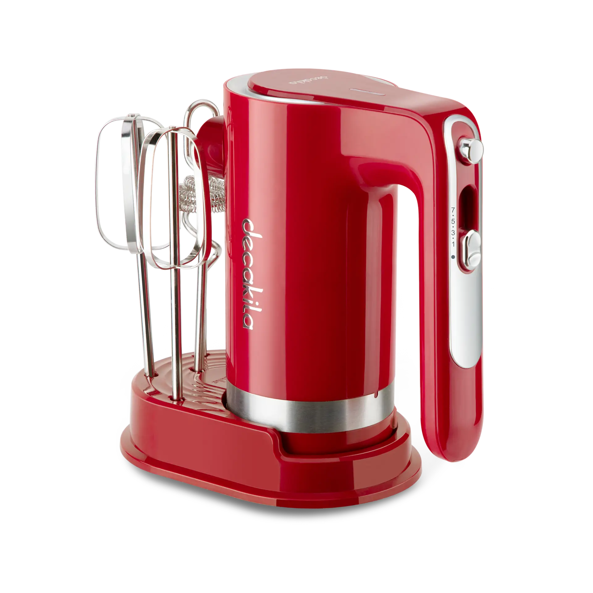 Electrocasnice - Mixer 90W cu 7 Viteze Rosu