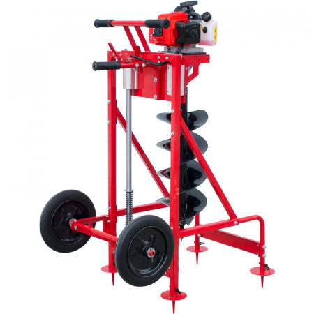 Motoburghie & motosfredele - Motoburghiu de pamant Rotakt MTBG680/884  + burghiu 250mm