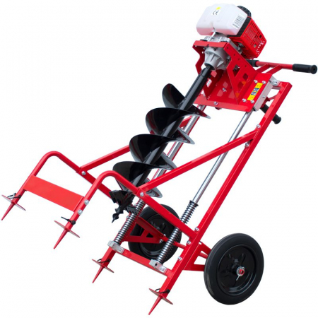 Motoburghiu de pamant Rotakt MTBG680/884  + burghiu 250mm [2]