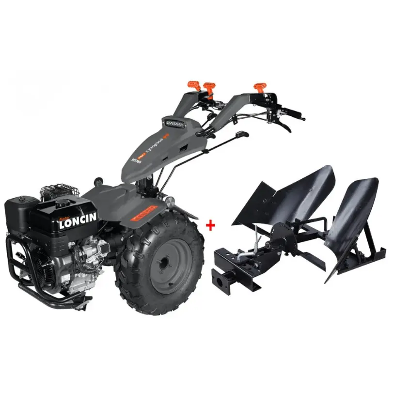 Motocultoare - Motoccultor/Motocultivator Loncin MT760 15CP cu Plug Reversibil Evotools PLUS