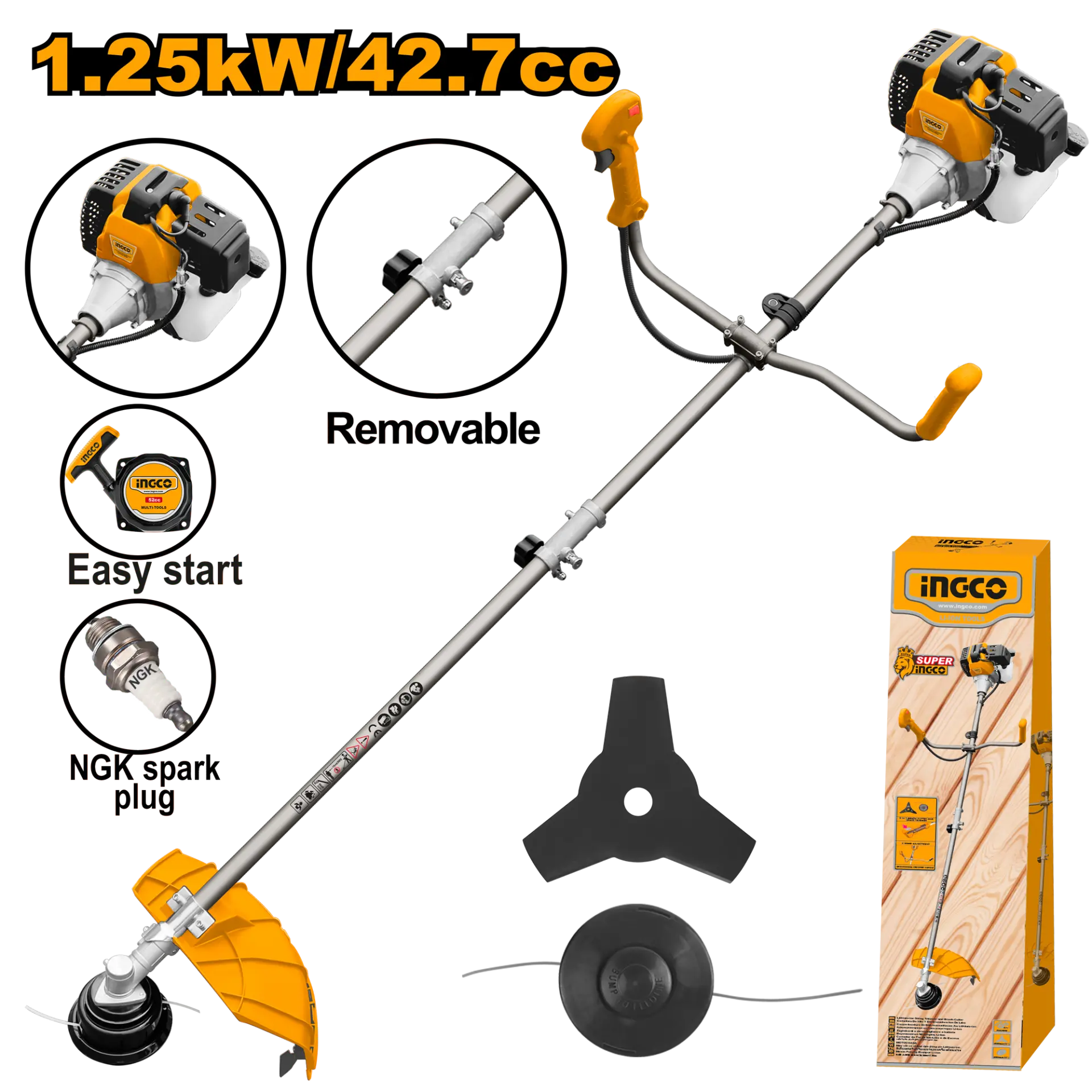 Motocoase 2 timpi - Motocoasa 43cc 2T