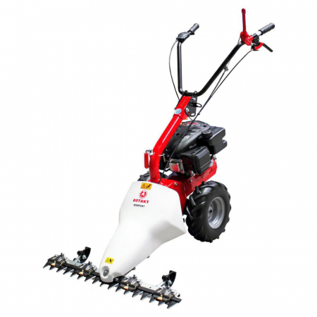 Motocoase 4 timpi - Motocoasă cu lamă Rotakt ROMTC87, Motor Briggs&amp;Stratton, 3.5 CP, 125 CC, 4 timpi, Lățime tăiere 87 cm, Roți cauciuc pline 13x5.00-6