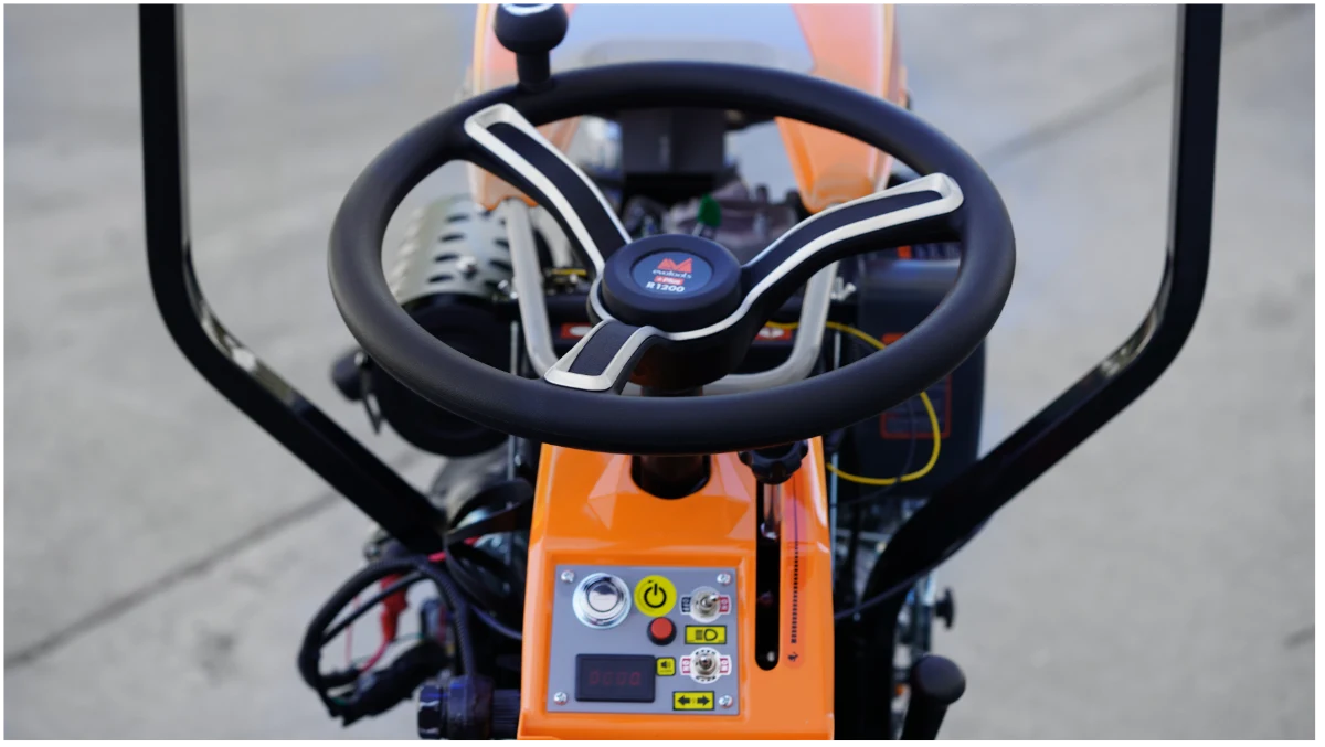 Motocultor Ride-On (Minitractor) 4x4 R1200 Evotools PLUS Motor Diesel KAMA Pornire Electrica - Putere 12 cp [3]