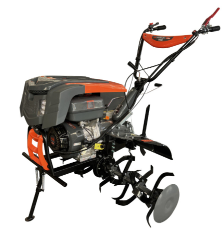 Motocultoare si motosape - Motocultor T900 Evotools PLUS 9 CP cu Far, Capota si Roti de Transport
