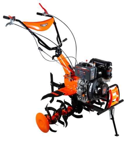 Gradina & gospodarie - Motocultor TDK600 Evotools PLUS Motor 6CP, Diesel KAMA cu Roti de Transport