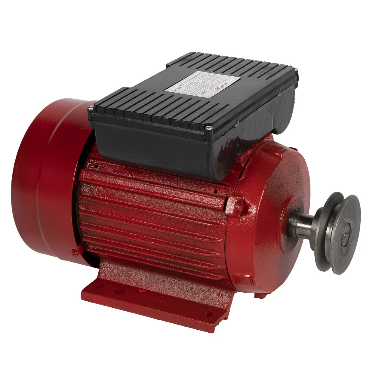 Generatoare si motoare - Motor electric Micul Fermier Troian rosu 3KW, 3000 rpm, carcasa fonta 5 ani garantie