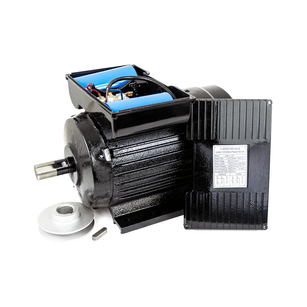 Generatoare - Motor Electric Monofazic Rotakt 1,8 kW (2,5 CP) cu Bobinaj de Cupru, Protecție IP44 și Fulie