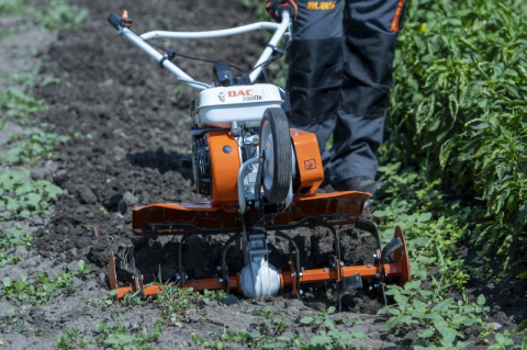 Motosapa DAC 7000 K Start Plus + roti cauciuc 4.00-8 7CP [10]