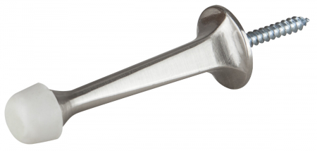 Feronerie, suruburi si elemente fixare - Opritor de Usa 4691 - Inaltime opritor 73 mm Diametru opritor 25 mm Culoare opritor Nichel Periat