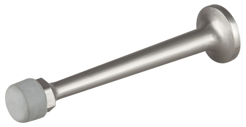 Feronerie, suruburi si elemente fixare - Opritor de Usa 4692 - Inaltime opritor 102 mm Diametru opritor 24 mm Culoare opritor Nichel Satinat Periat
