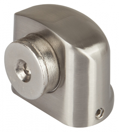 Feronerie, suruburi si elemente fixare - Opritor de Usa cu Magnet 4695 - Inaltime x Latime 37x44 mm Culoare opritor Nichel Periat