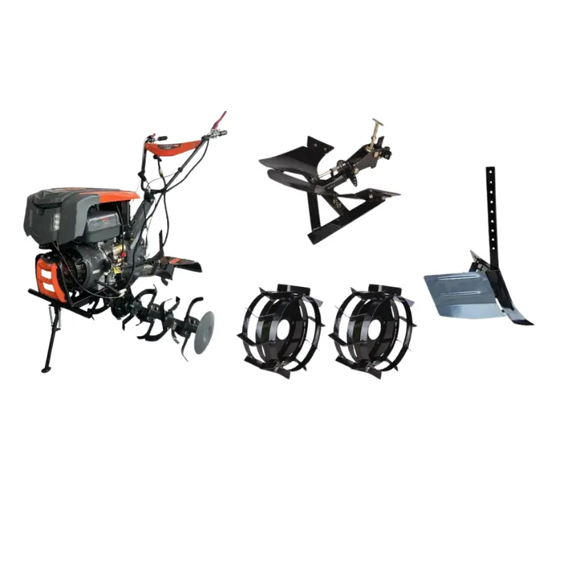 Gradina & gospodarie - Pachet Motocultor T1400 cu Far si Accesorii Evotools