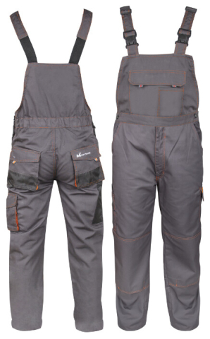 Pantalon cu Pieptar Orange [2]