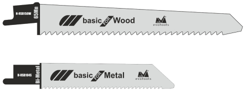 Panze pendular - Panza Ferastrau Sabie Lemn/Metal (2 bucati) - Cod produs 678288/678489