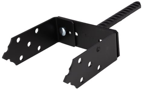 Papuci de reazam - Papuc Reazem U Reglabil cu Picior Negru Decorativ