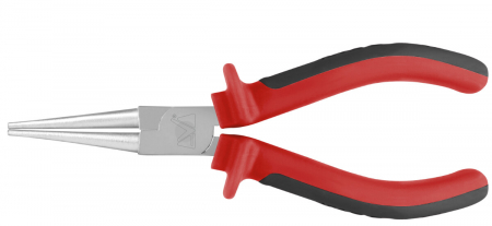 Clesti, patenti si foarfece - Patent Falci Rotunde Nichel-Mat - Lungime 165 mm
