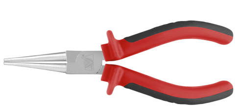 Clesti, patenti si foarfece - Patent Falci Rotunde Nichel-Mat - Lungime 165 mm