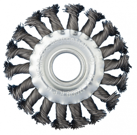 Perii de sarma circulare - Perie Circulara Toroane polizor Unghiular - Flex - Diametru exterior 150 mm