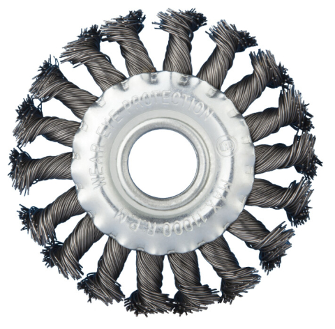 Scule & unelte - Perie Circulara Toroane polizor Unghiular - Flex - Diametru exterior 150 mm