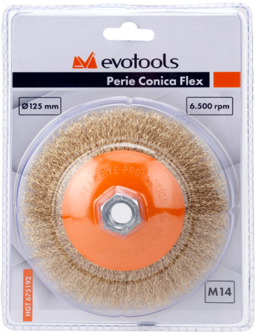 Accesorii scule si unelte electrice - Perie Conica Flex - Polizor Unghilar