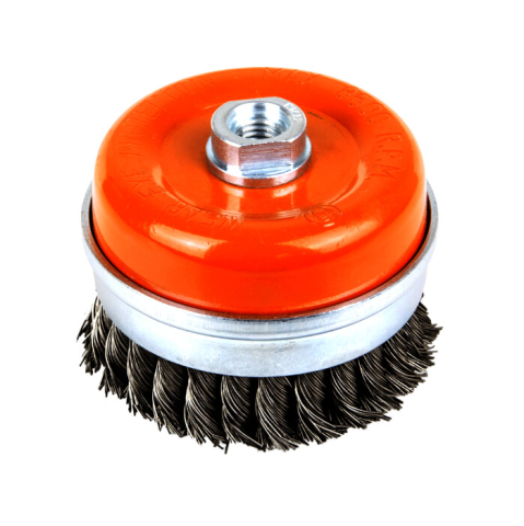 Perii de sarma circulare - Perie Cupa Toroane Flex - Polizor Unghiular pentru Inox