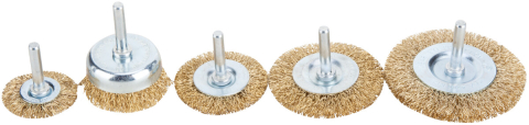 Accesorii scule si unelte electrice - Perie Sarma Combinata (5 piese)
