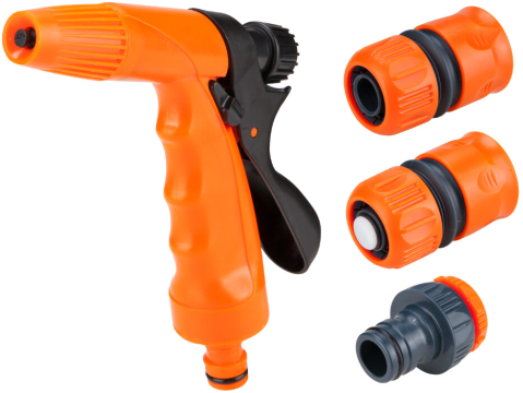 Conectori & accesorii furtun gradina - Pistol de Stropit cu Accesorii EvoTools - Diametru 1/2 inch