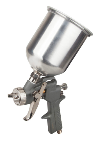 Pistoale vopsit pneumatice - Pistol de Vopsit cu 3 Duze - Volum pistol 600 ml