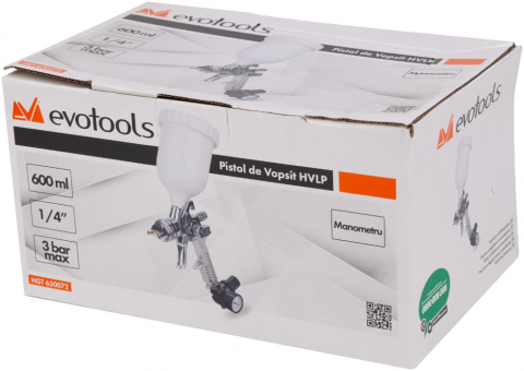 Pistol de Vopsit HVLP cu Manometru [1]