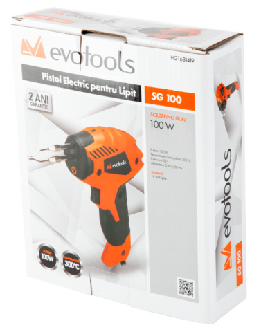 Pistol Electric pentru Lipit SG100 EvoTools - Putere 100 W [1]