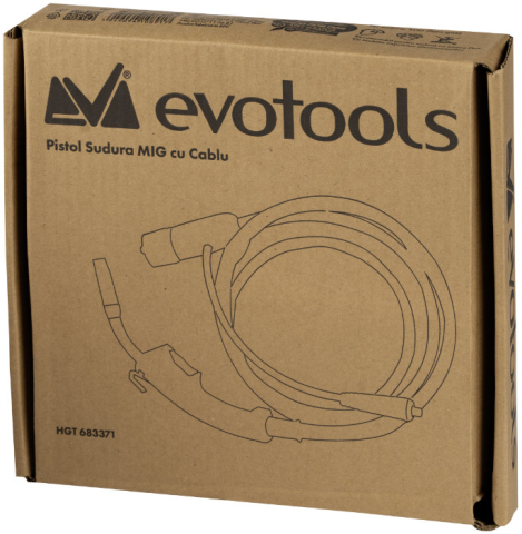 Pistol Sudura MIG cu Cablu Evotools [1]