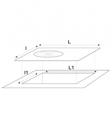 Plita Fonta 1OCL - Lungime plita 520 mm Latime plita 390 mm [1]