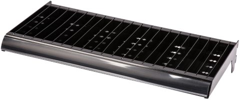 Polita Expozitor Metalic Conectori Lemn ETS - Latime 650 mm Adancime 350 mm Inaltime 50 mm Cod expozitor 677571 [0]