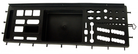Rafturi si expozitoare - Polita Plastic pt Scule - Lungime polita 630 mm Latime polita 200 mm