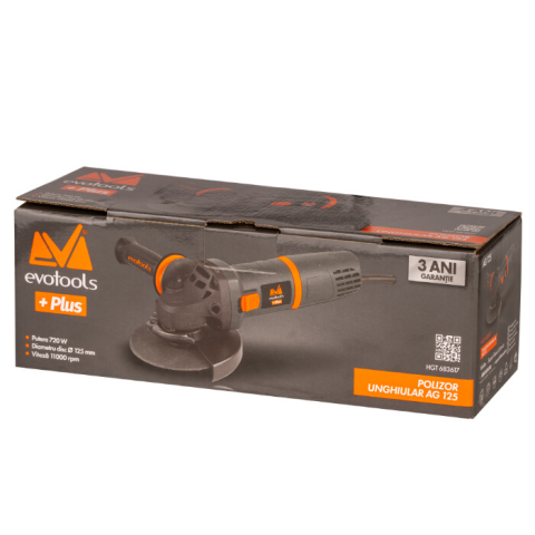Polizor Unghiular AG125 720W EvoTools +Plus [6]