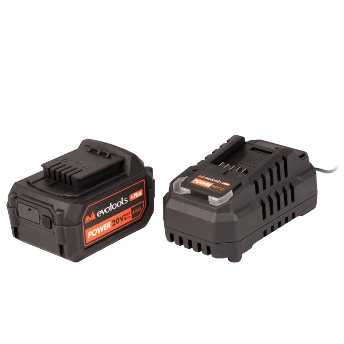 Polizor Unghiular Brushless cu Acumulator 4Ah, Incarcator si 10 Discuri Debitare MAX 20V POWER EvoTools +Plus [2]