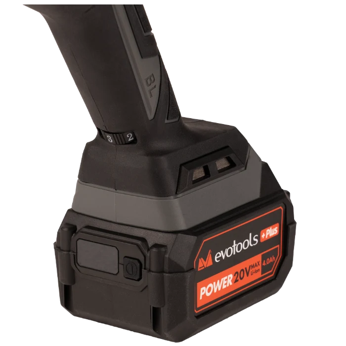 Polizor Unghiular Brushless cu Acumulator 4Ah, Incarcator si 10 Discuri Debitare MAX 20V POWER EvoTools +Plus [3]