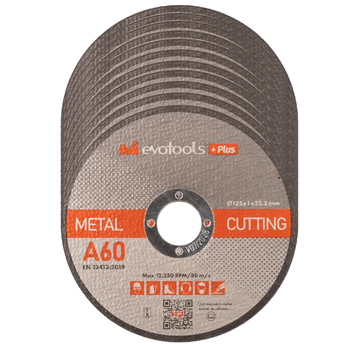 Polizor Unghiular Brushless cu Acumulator 4Ah, Incarcator si 10 Discuri Debitare MAX 20V POWER EvoTools +Plus [1]