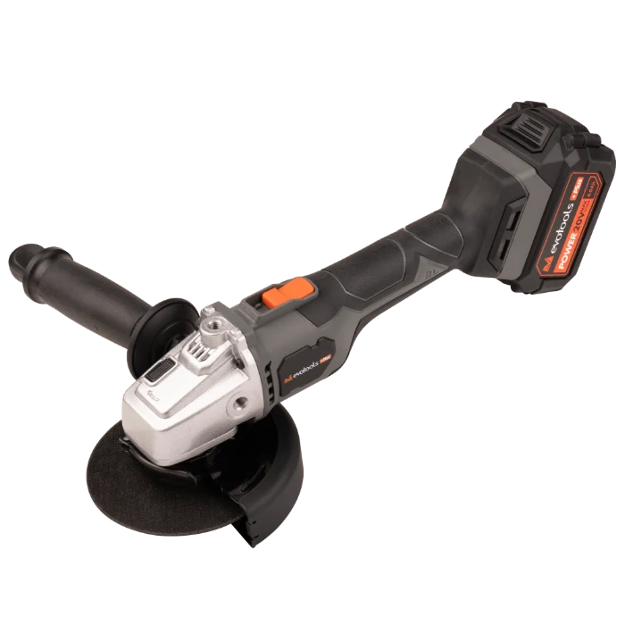 Scule & unelte - Polizor Unghiular Brushless cu Acumulator 4Ah, Incarcator si 10 Discuri Debitare MAX 20V POWER EvoTools +Plus