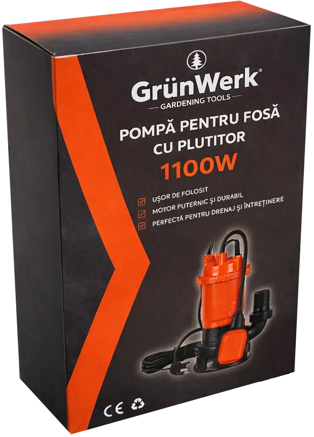 Pompa Apa Murdara din Fonta cu Plutitor GW 1.1KW [3]