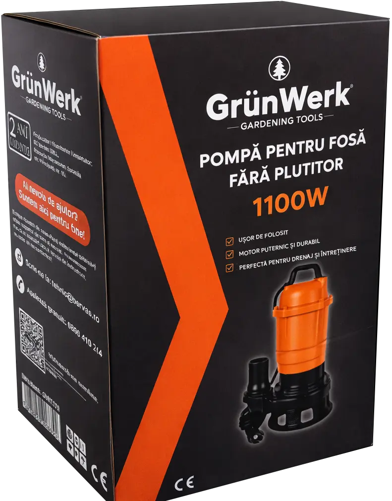 Pompa Apa Murdara Fara Plutitor GW 1.1KW [3]