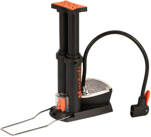 Pompe umflat - Pompa de Picior cu Manometru si Doua Pistoane