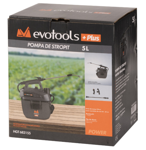Pompa de Stropit 5L fara Acumulator Power 2044 Evotools Plus [3]