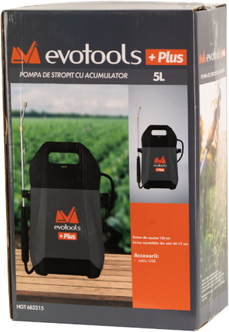Pompa de Stropit / Pulverizator cu Acumulator Evotools PLUS [2]