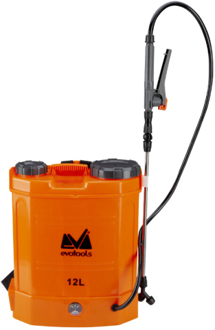 Pompe de stropit - Pompa de Stropit cu Acumulator si Spatiu Depozitare PP 1152 Evotools - Volum 12 l
