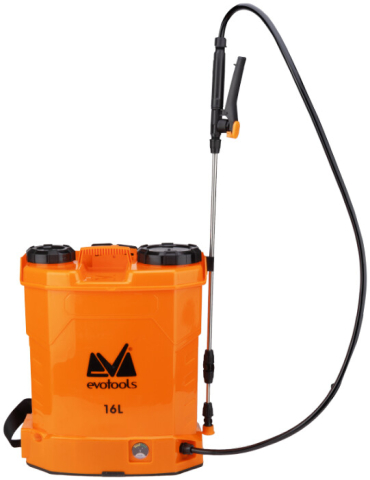 Pompe si sisteme de irigat - Pompa de Stropit cu Acumulator si Spatiu Depozitare PP Evotools