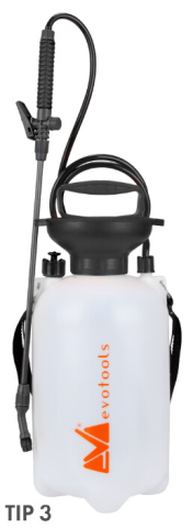 Pompa de Stropit / Pulverizator Cilindrica din Plastic - Tip 2 Volum 8 l [6]