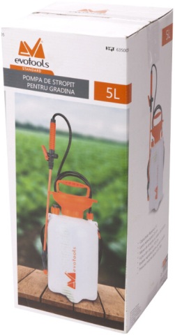 Pompa de Stropit / Pulverizator Cilindrica din Plastic - Tip 2 Volum 8 l [1]